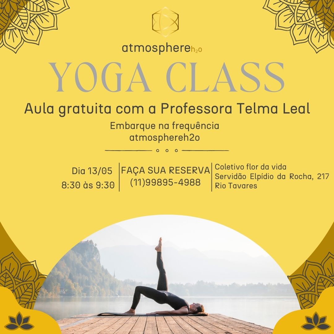 Aula Yoga filmagem